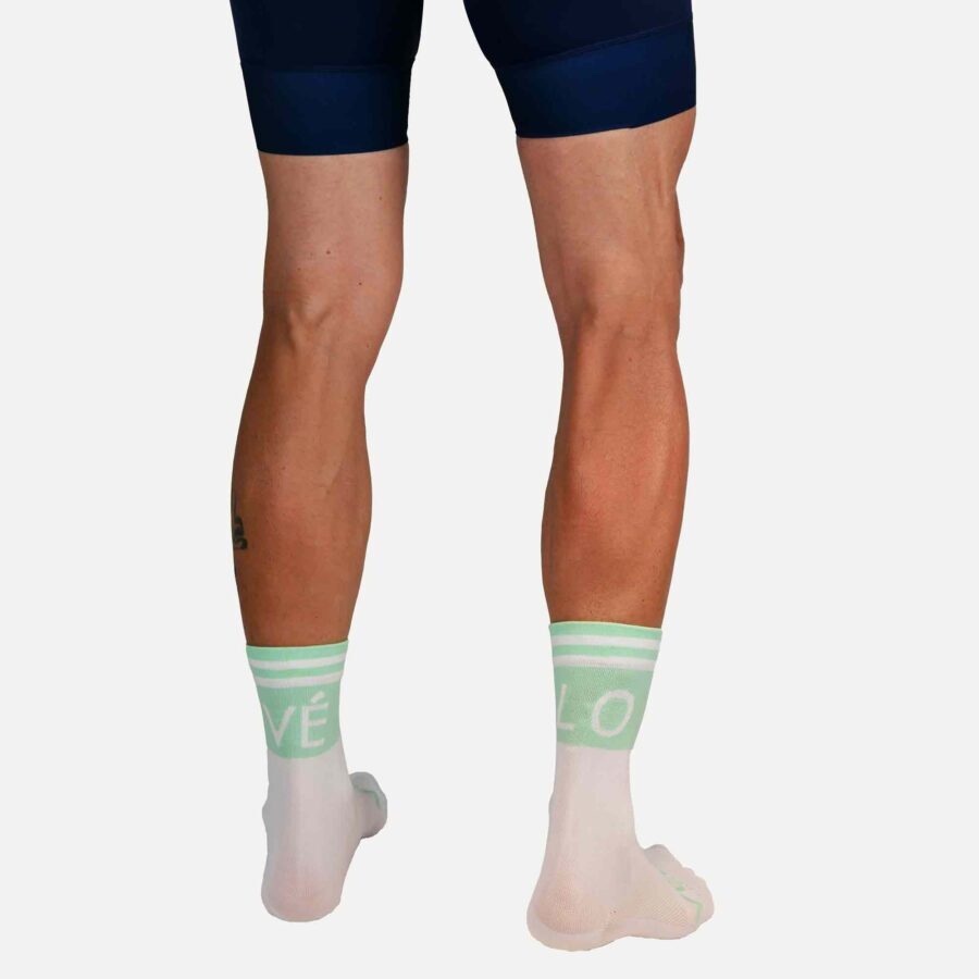 Vélo Larsson Socks - Mint | VÉLO LARSSON - Premium Cycling Apparel