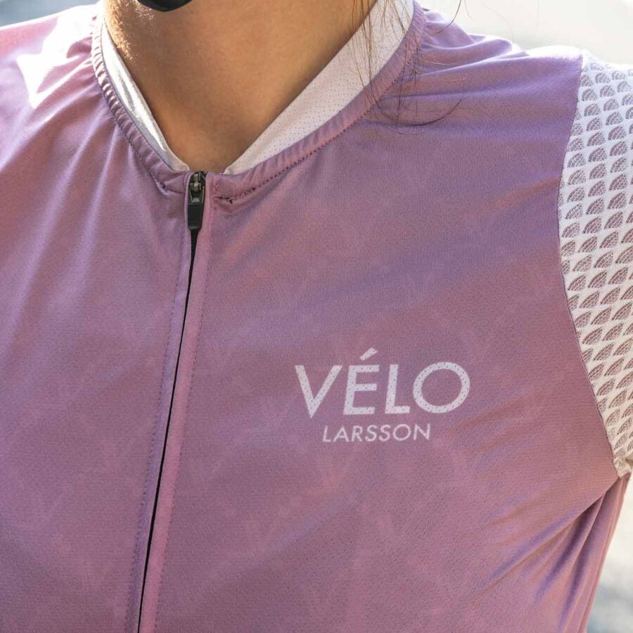 Women’s Air Fresh Summer Jersey, Lavender | VÉLO LARSSON - Premium Cycling Apparel