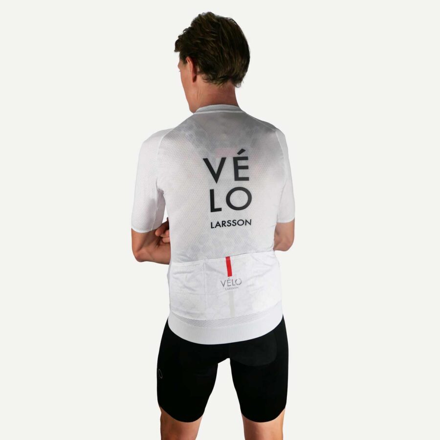 Men’s Ultralight Summer Jersey, Blanc | VÉLO LARSSON - Premium Cycling Apparel