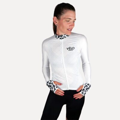 Women's Long Sleeve Jersey, Leopard